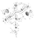 Part Location Diagram of 734-1870 MTD Wheel: 8 x 2 Yellow, Bar Trd.